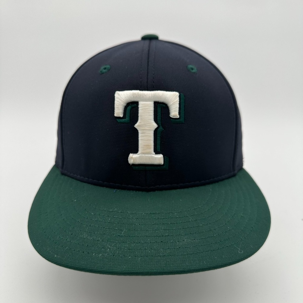 Texas Rangers Richardson PTS20 Cap Hat‎ Mens XS-S Blue Green Stretch Fitted